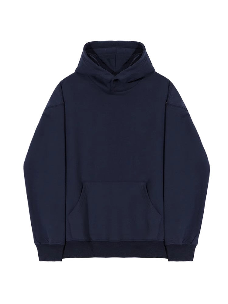Oversize Thumbhole High-neck Hoodie