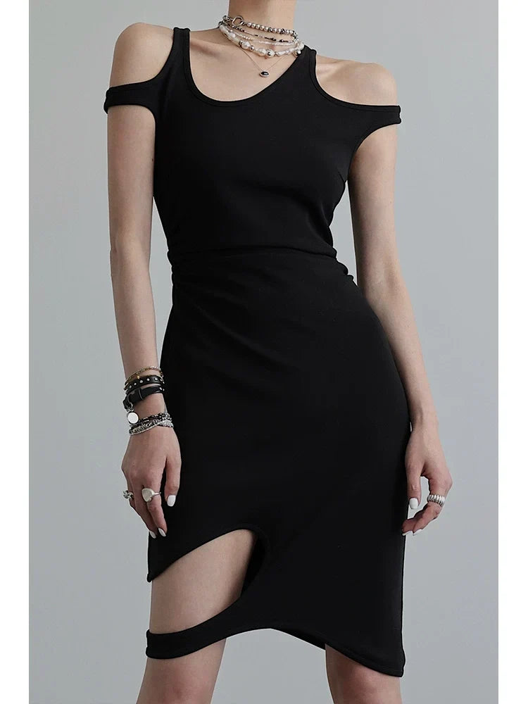 Open Backs Shoulders Dress
