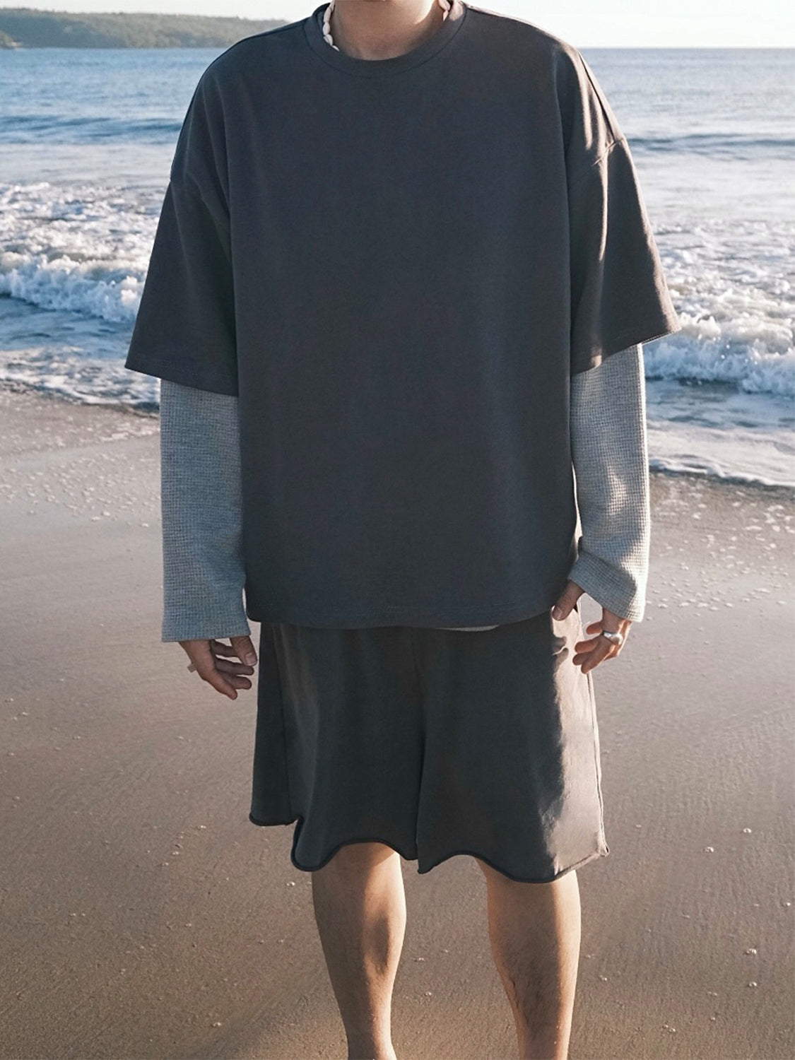 Comfortable Oversize Short Sleeve T-Shirt & Wide Leg Short Setup