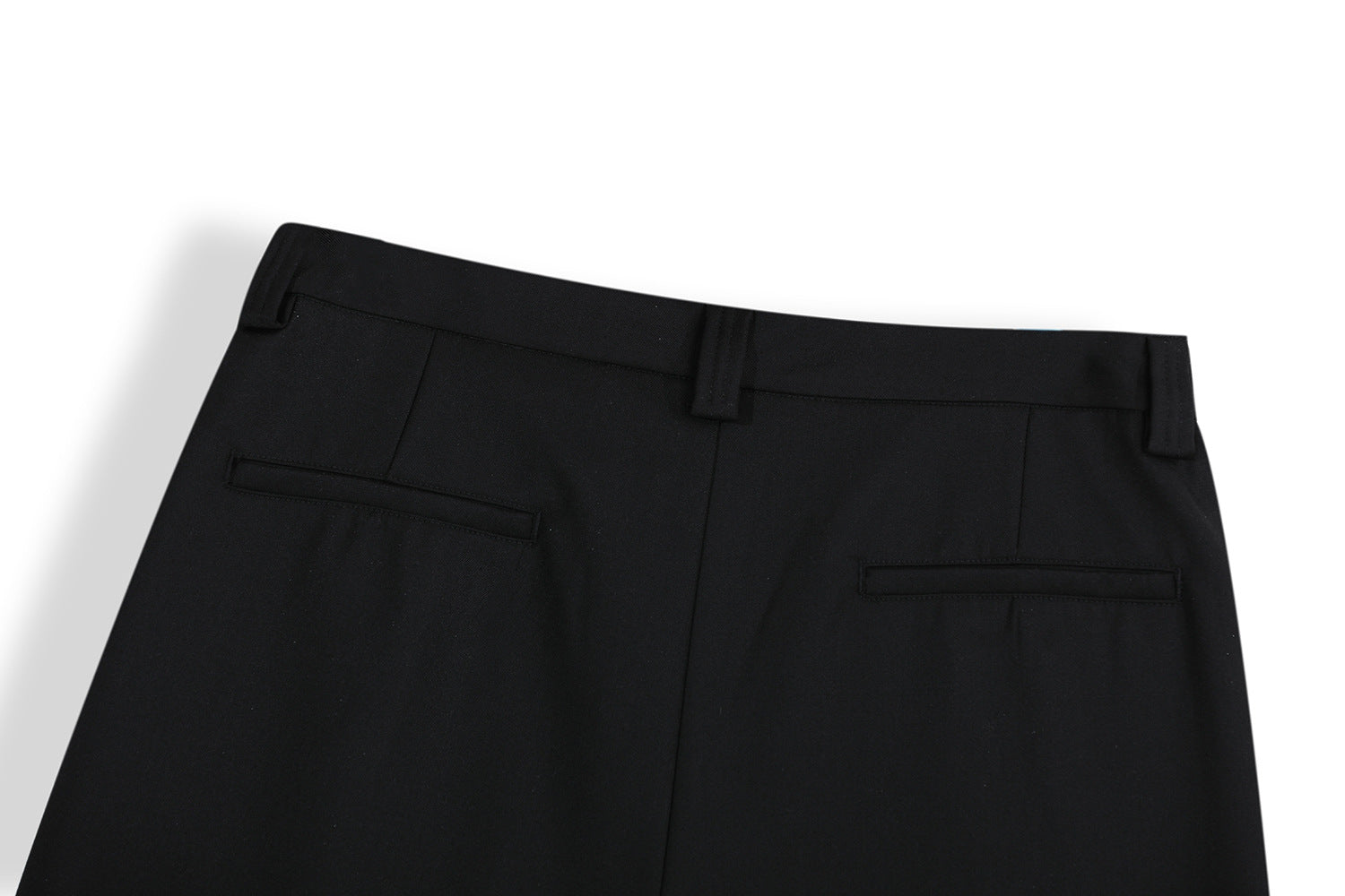 Wide Leg Pleats Half Trousers