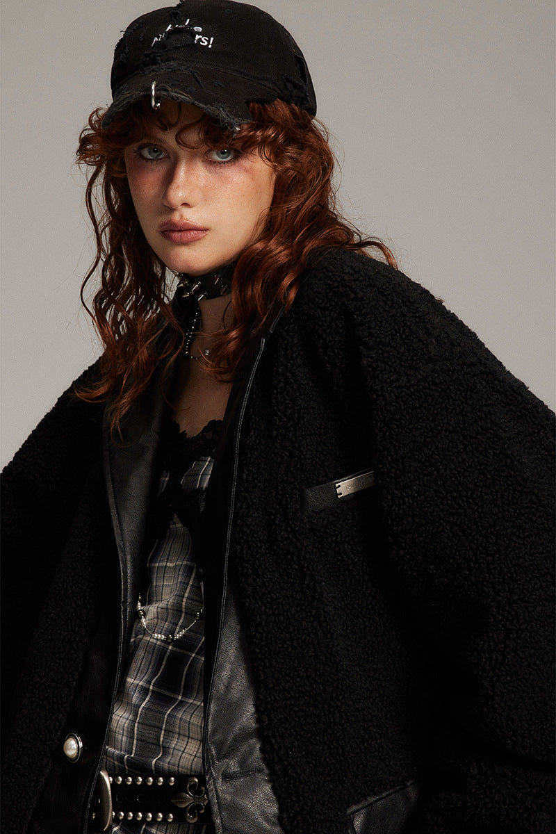 Retro Loose Padded Wool Jacket