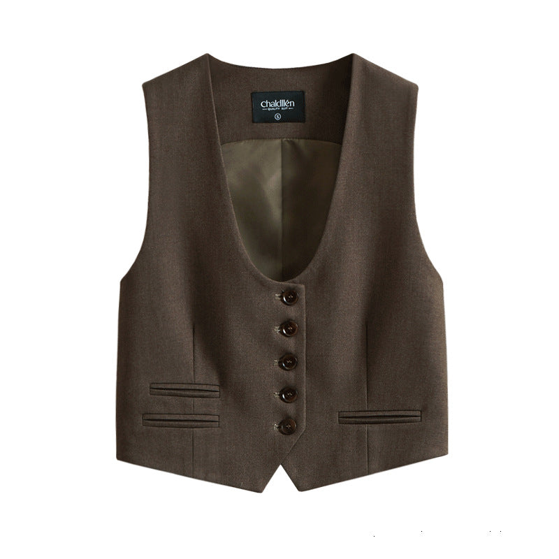 Gilet senza maniche di base esterno