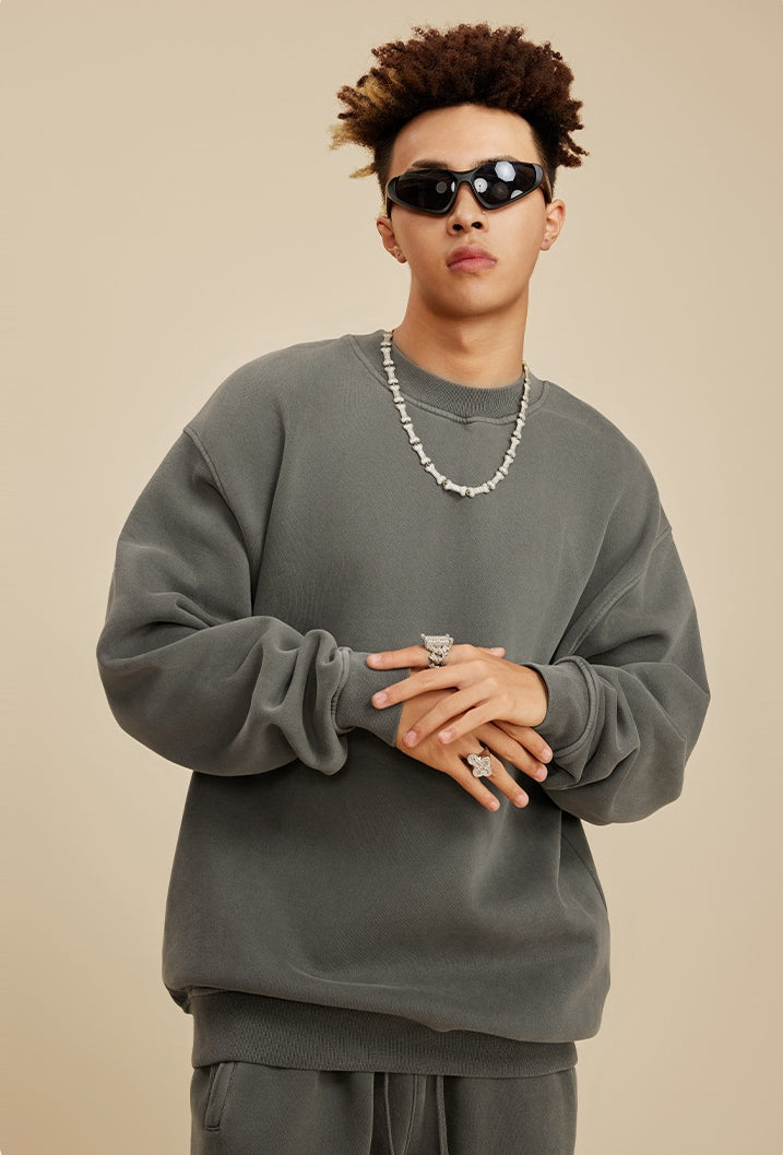 Oversize Washed Sweatshirt