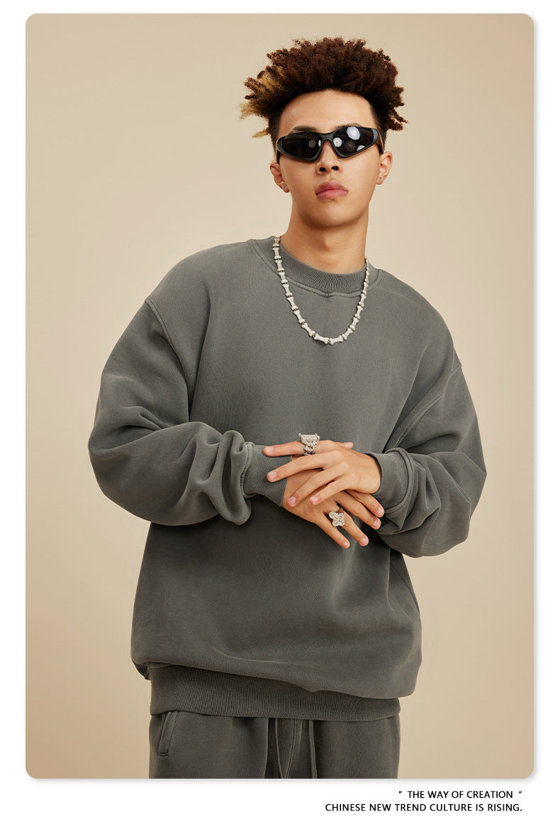 Oversize Washed Sweatshirt