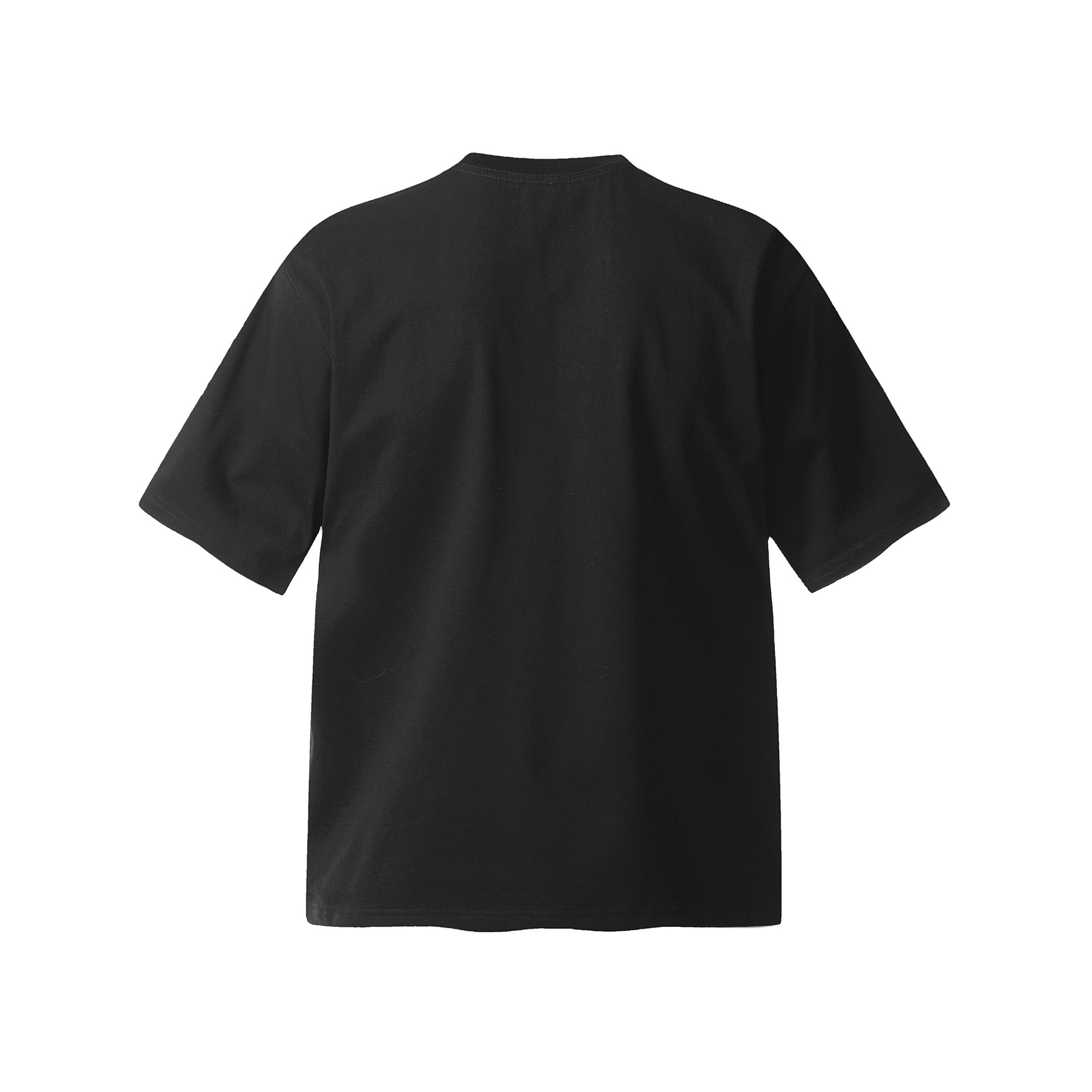 Abstract Character Print Short Sleeve T-Shirt