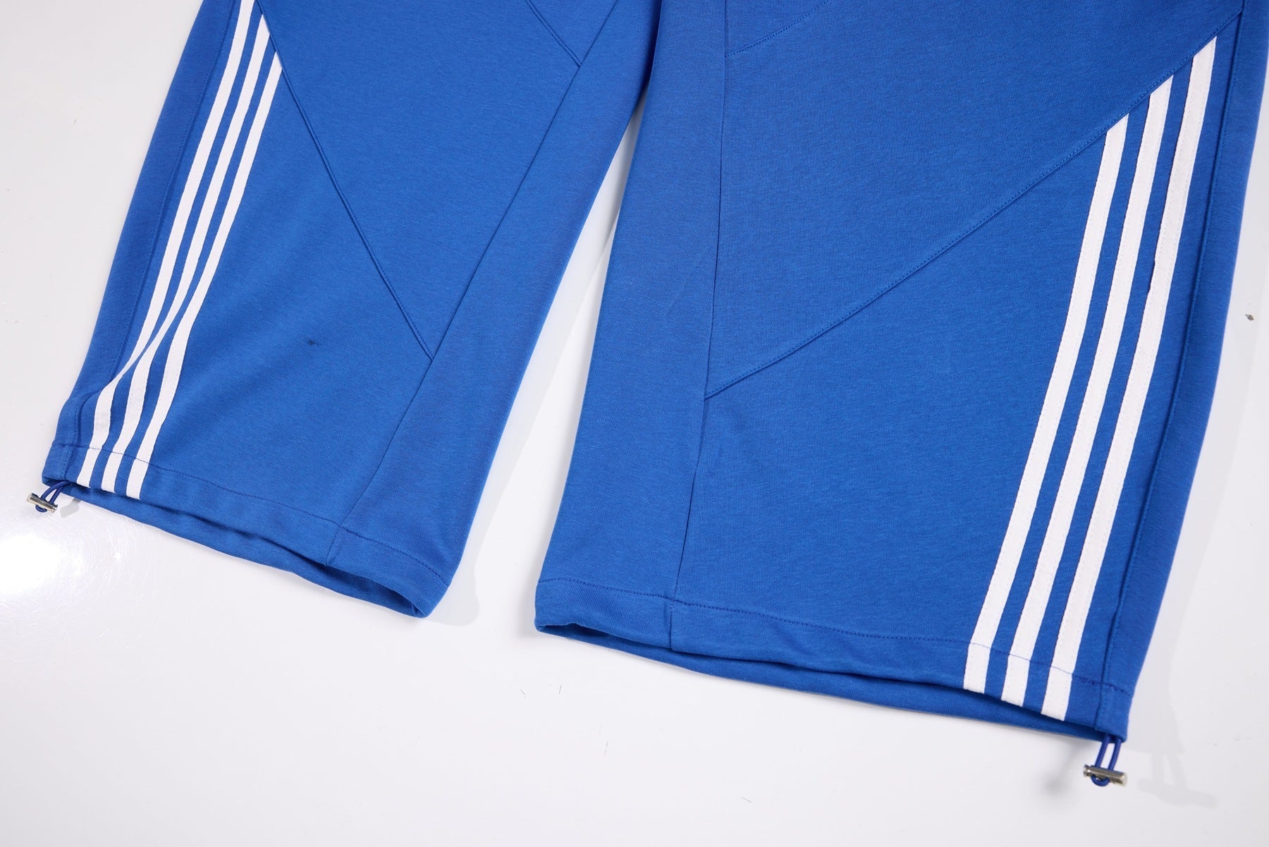 Sporty Stripe Panel Wide Leg Sweatpants