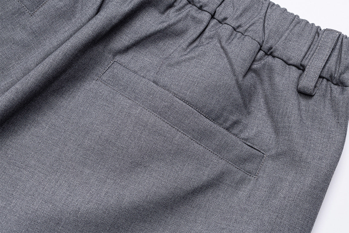 Pleats Wide Leg Jort
