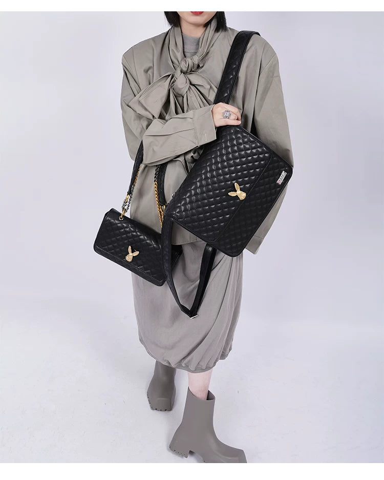 Quilted Mini Backpack