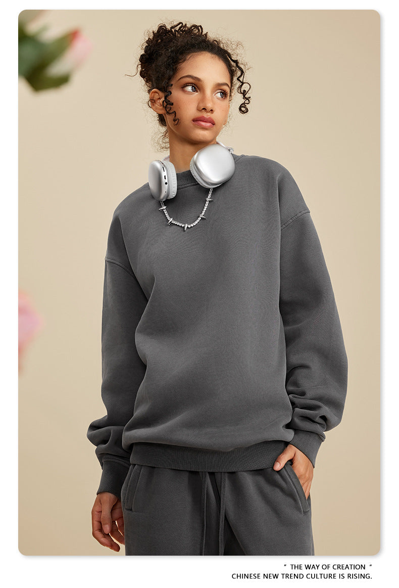 Oversize Washed Sweatshirt