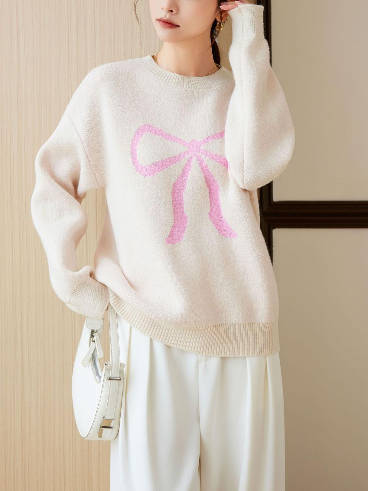 Cute Holiday Bow Sweater