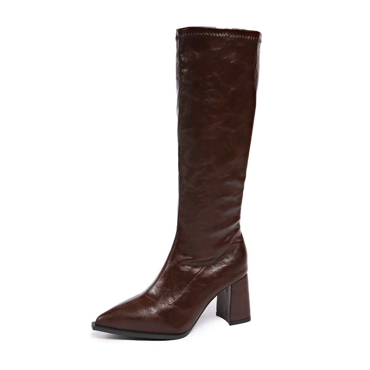 High Heeled Solid color boots