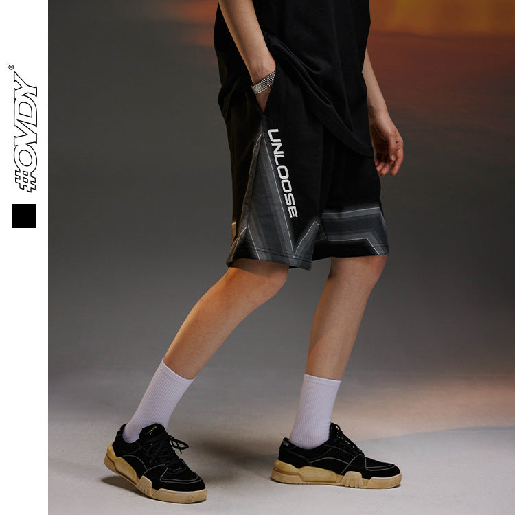 Breathable Straight-Leg Shorts