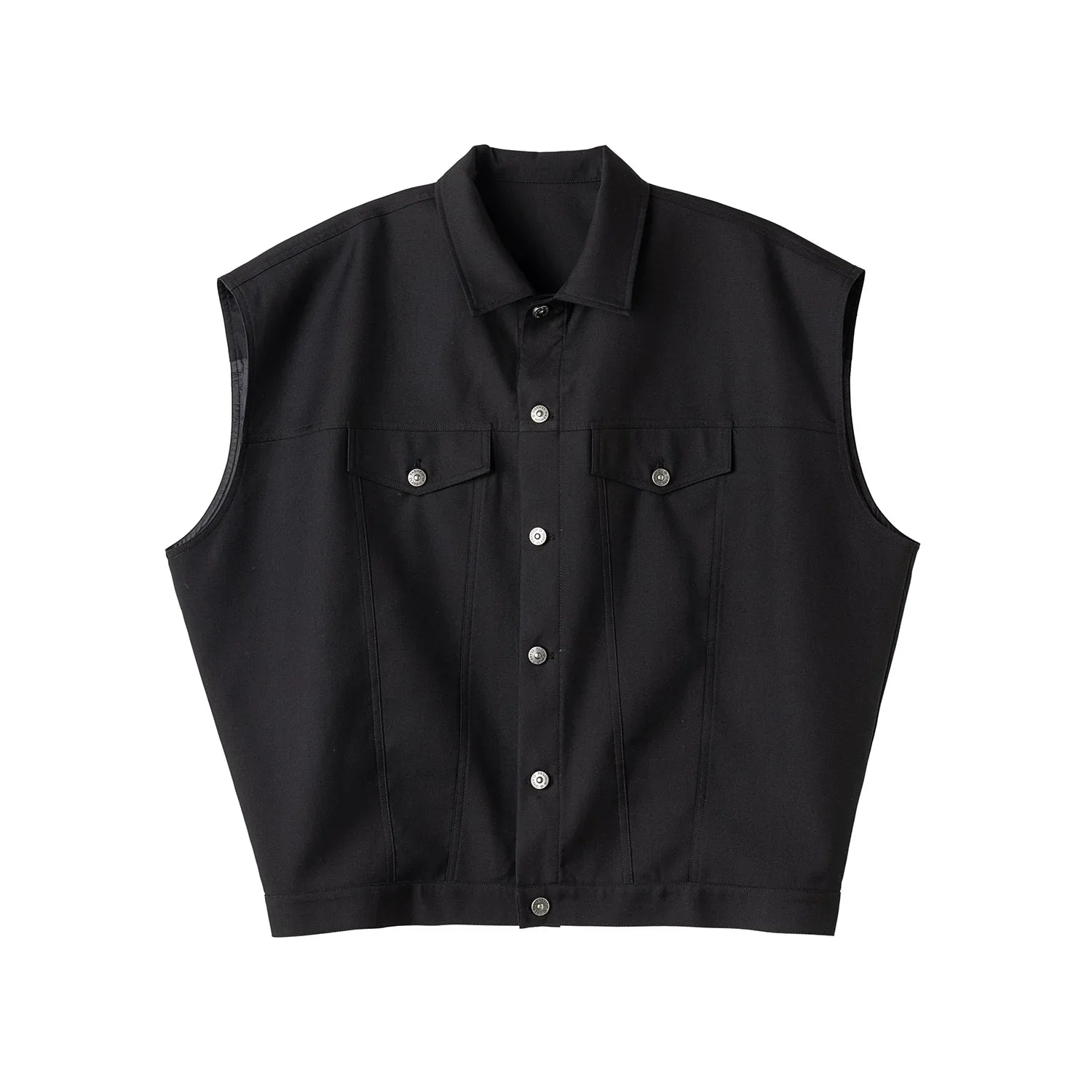Oversize Vest & Knee-Length Trousers Setup