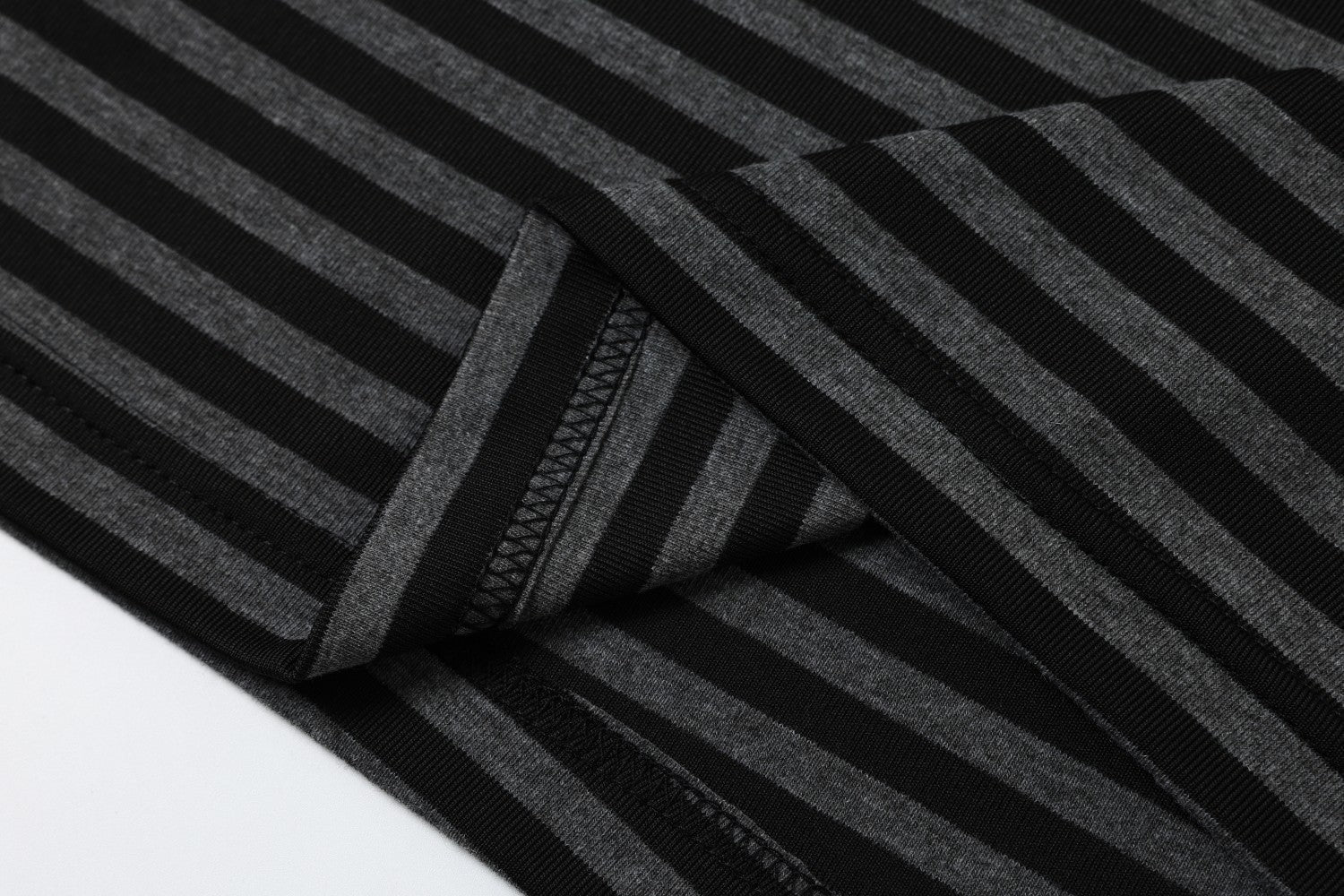 Stripe Cross Rhinestone Short Sleeve T-Shirt