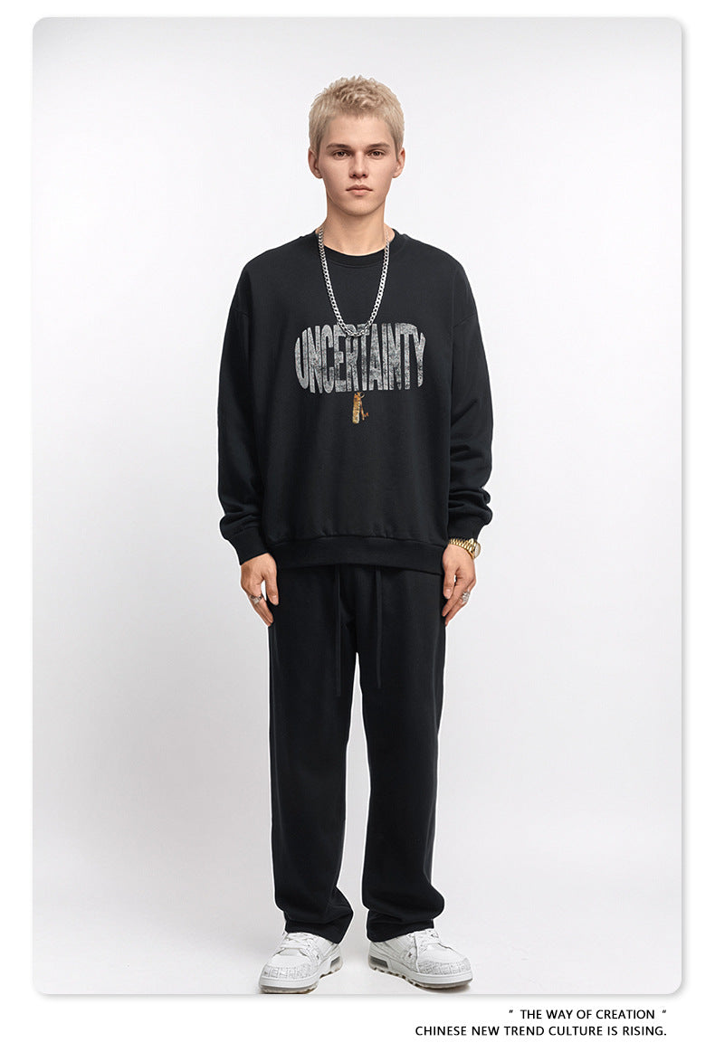 Oversize Round Neck Sweatshirt