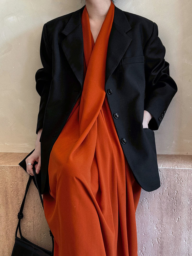 Casual Long-Sleeved Blazer