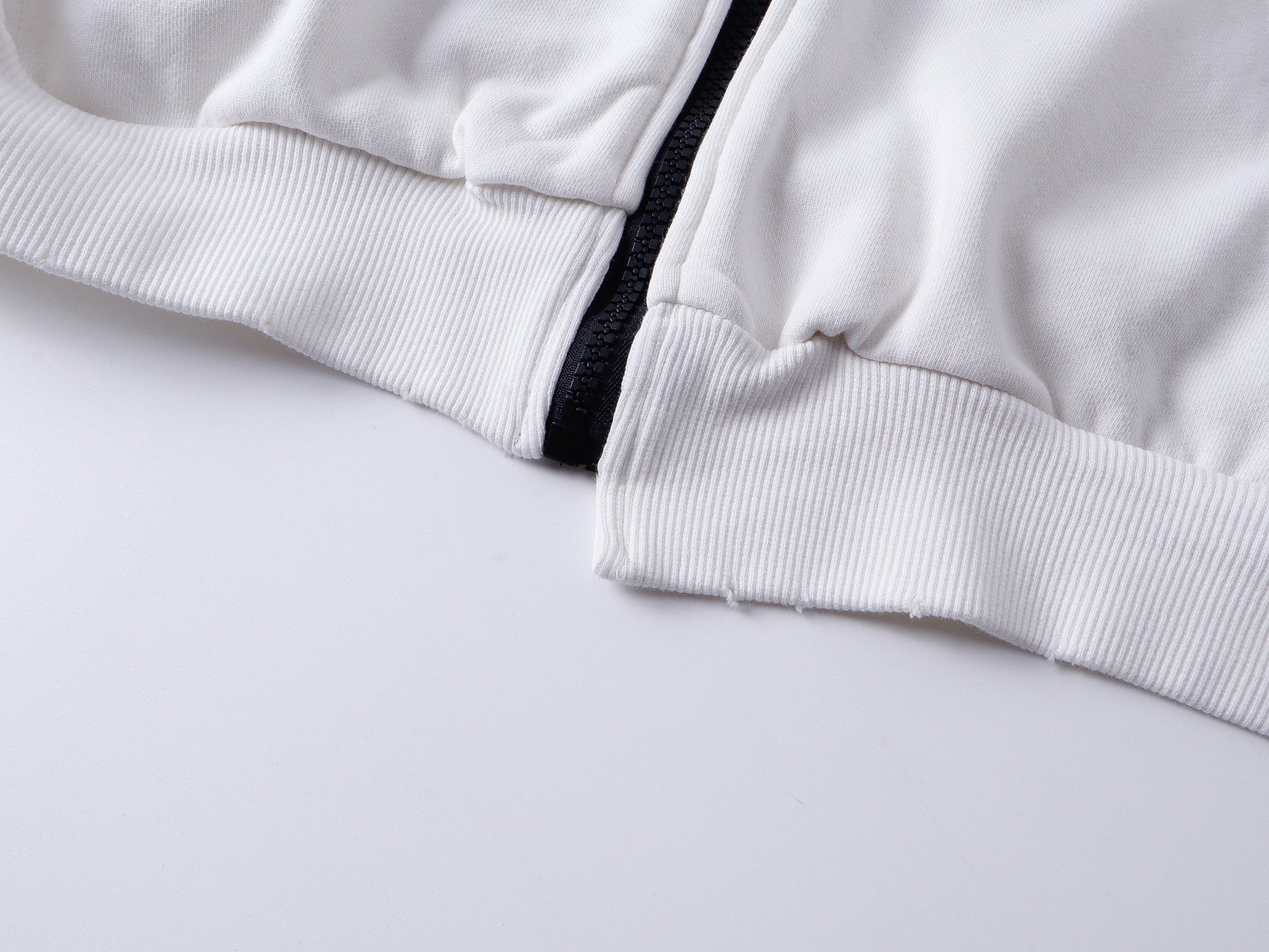 Dirty Washed Logo Print Zipper Hoodie & Dirty Washed Sweatpants Setup