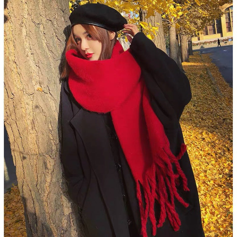 Warm Multicolor Scarf Shawl