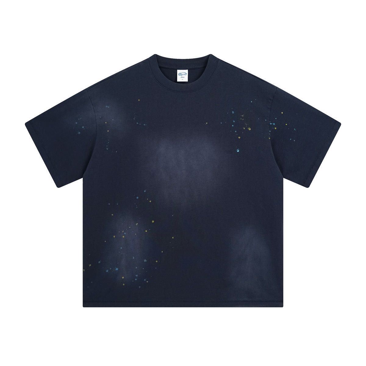Colorful Ink Splash Short Sleeve T-shirt & Short Pants Setup