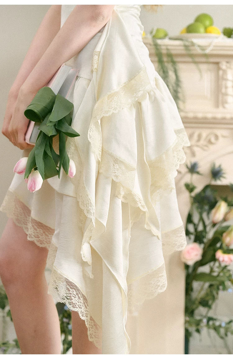 Irregular Hem Length Camisole Dress