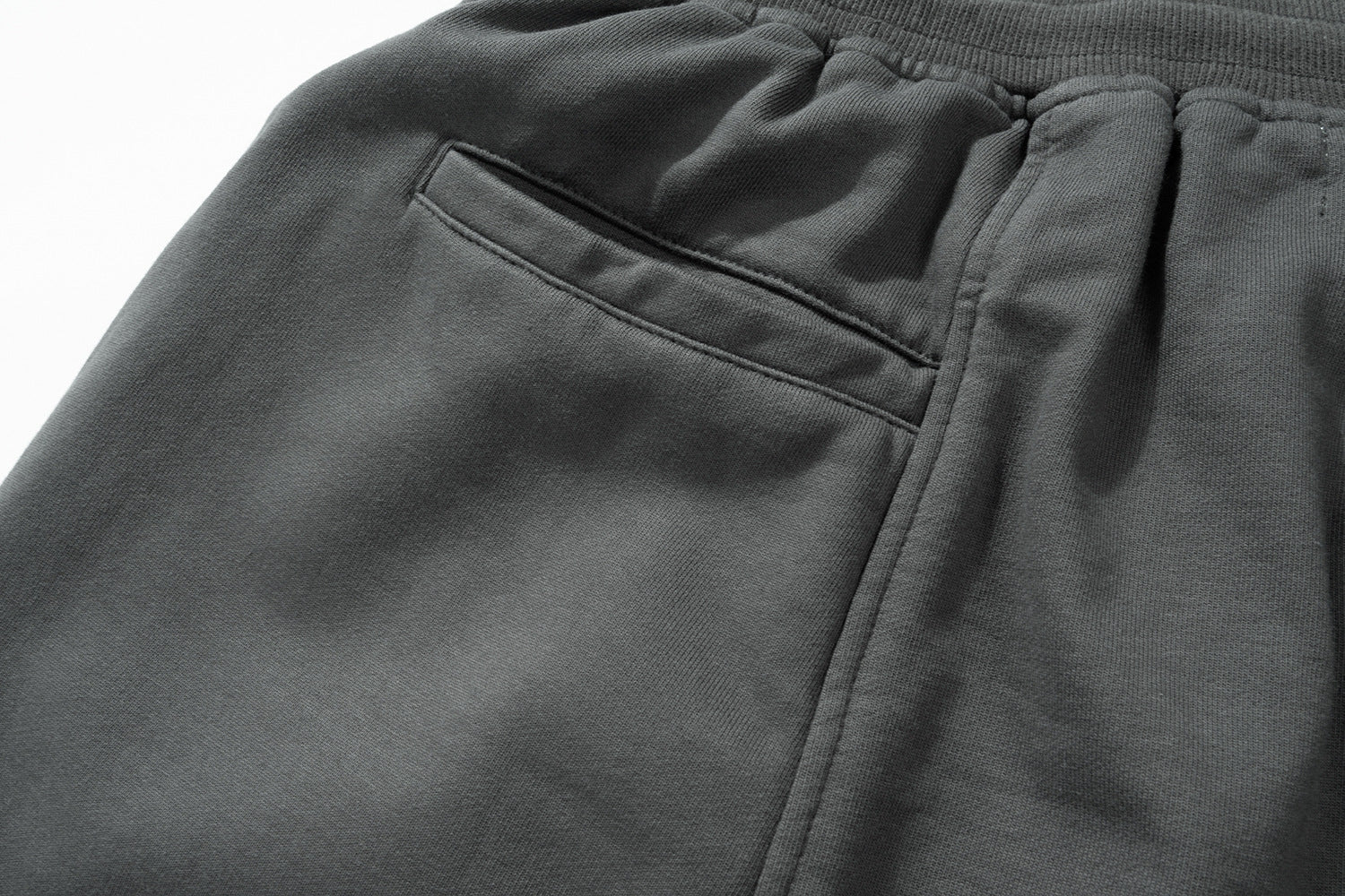 Drawstring Zipper Short Pants