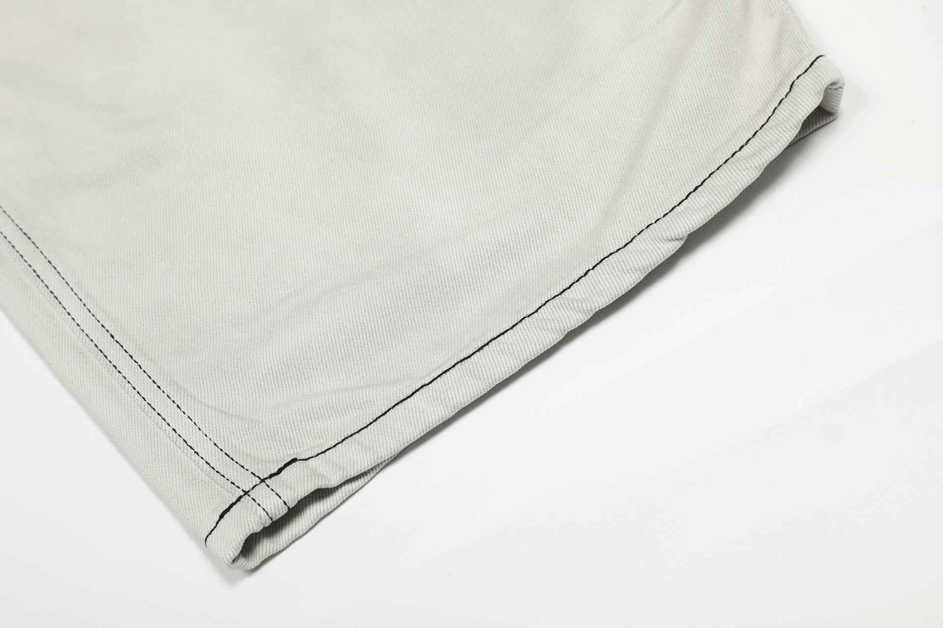 Washed Whisker Barrel Denim Jeans