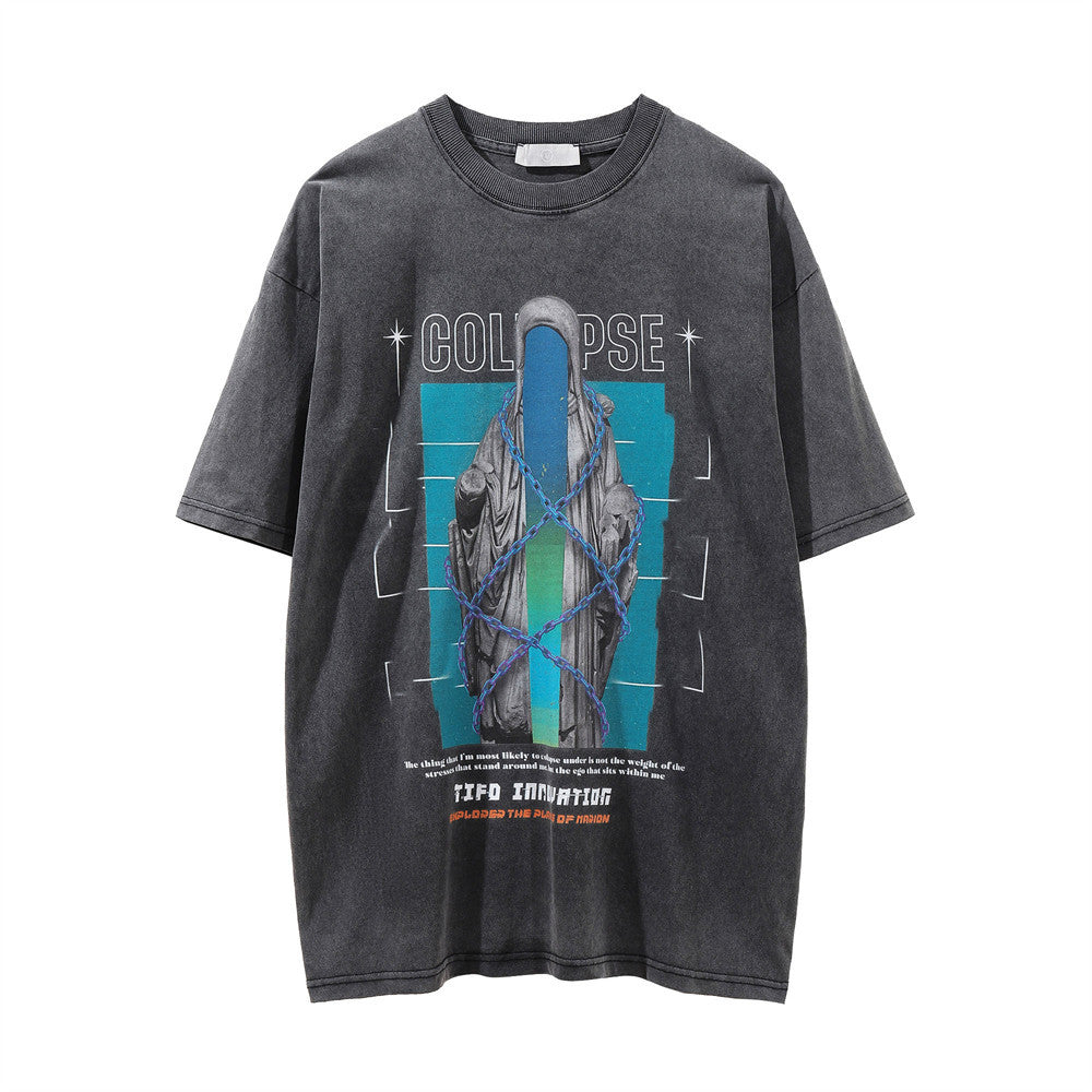 Kettenstatue T-Shirt