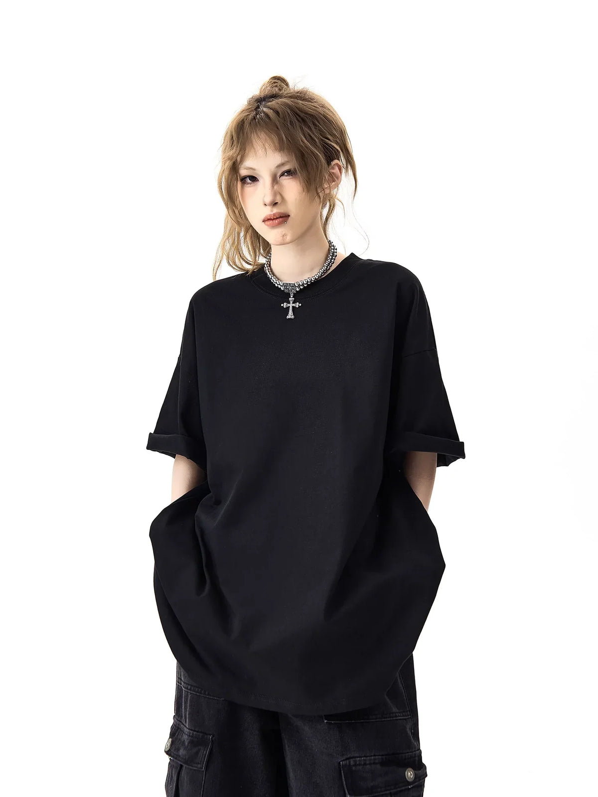 Oversize Basic Short Sleeve T-Shirt