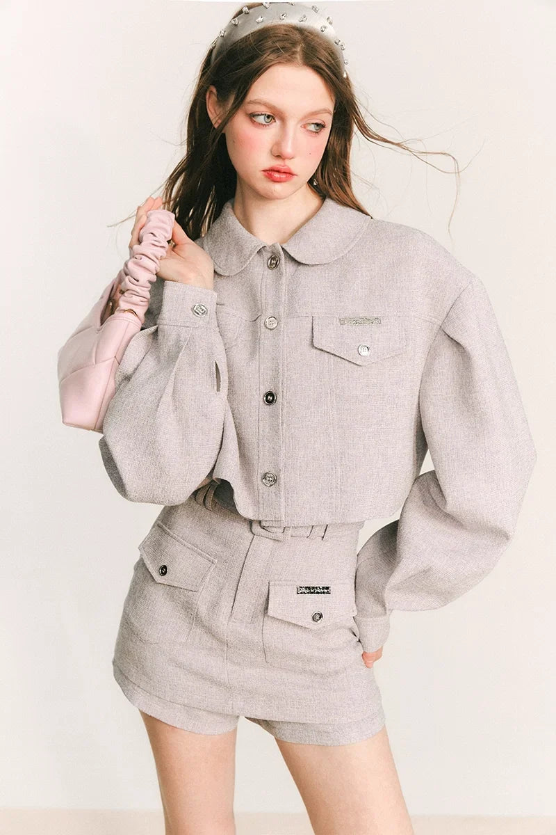 Gray jacket