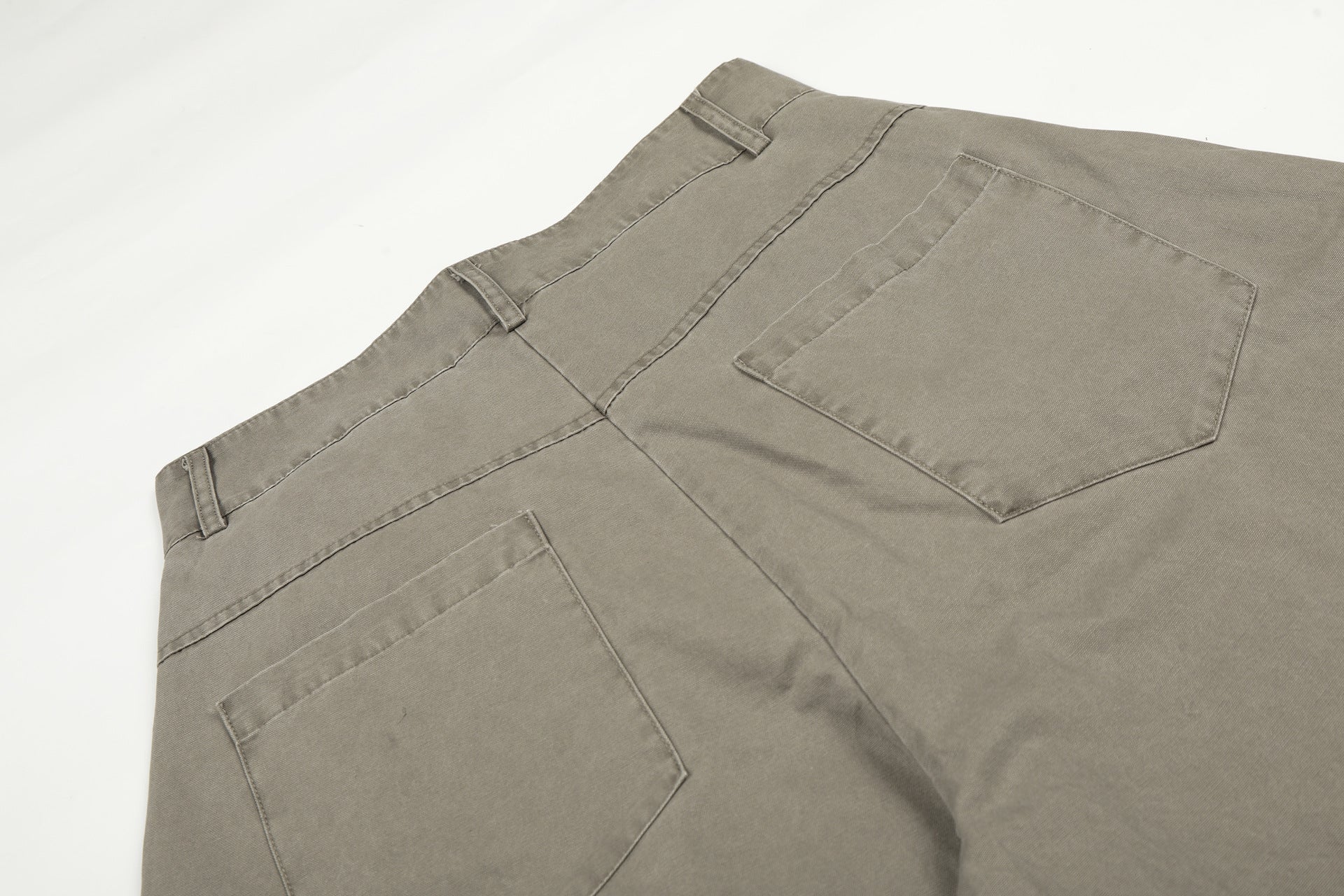 Studs Detail Wide Leg Pants