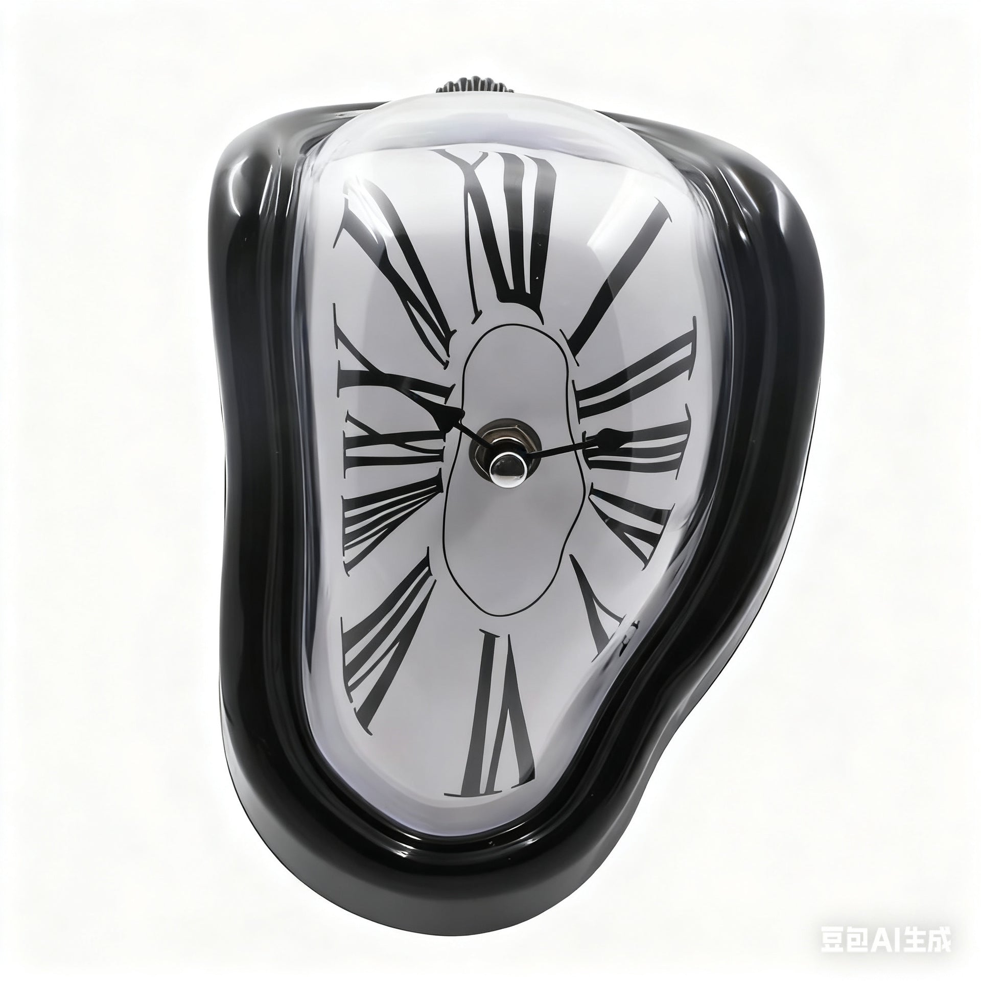 7" - Black - Roman numerals