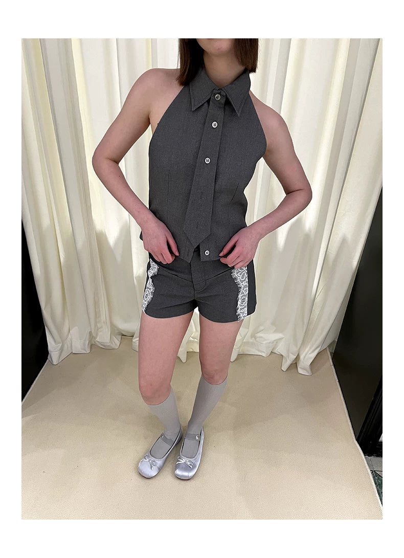 Lace Edge Shorts