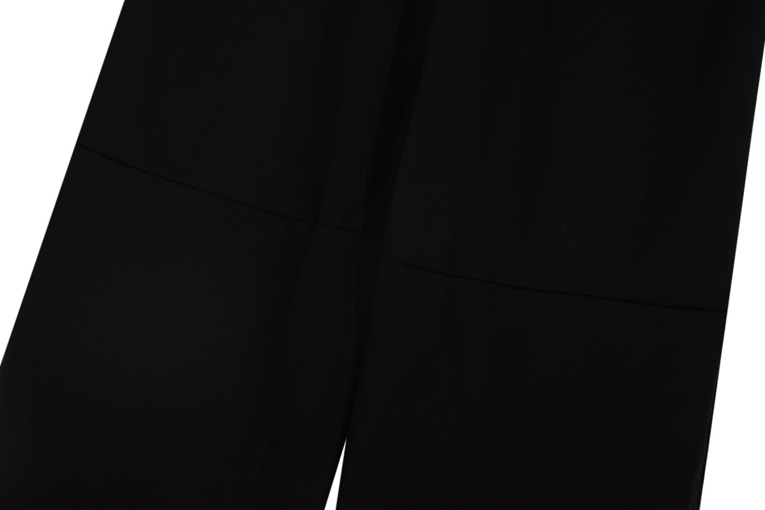 Metal Buckle Pleats Wide Leg Pants