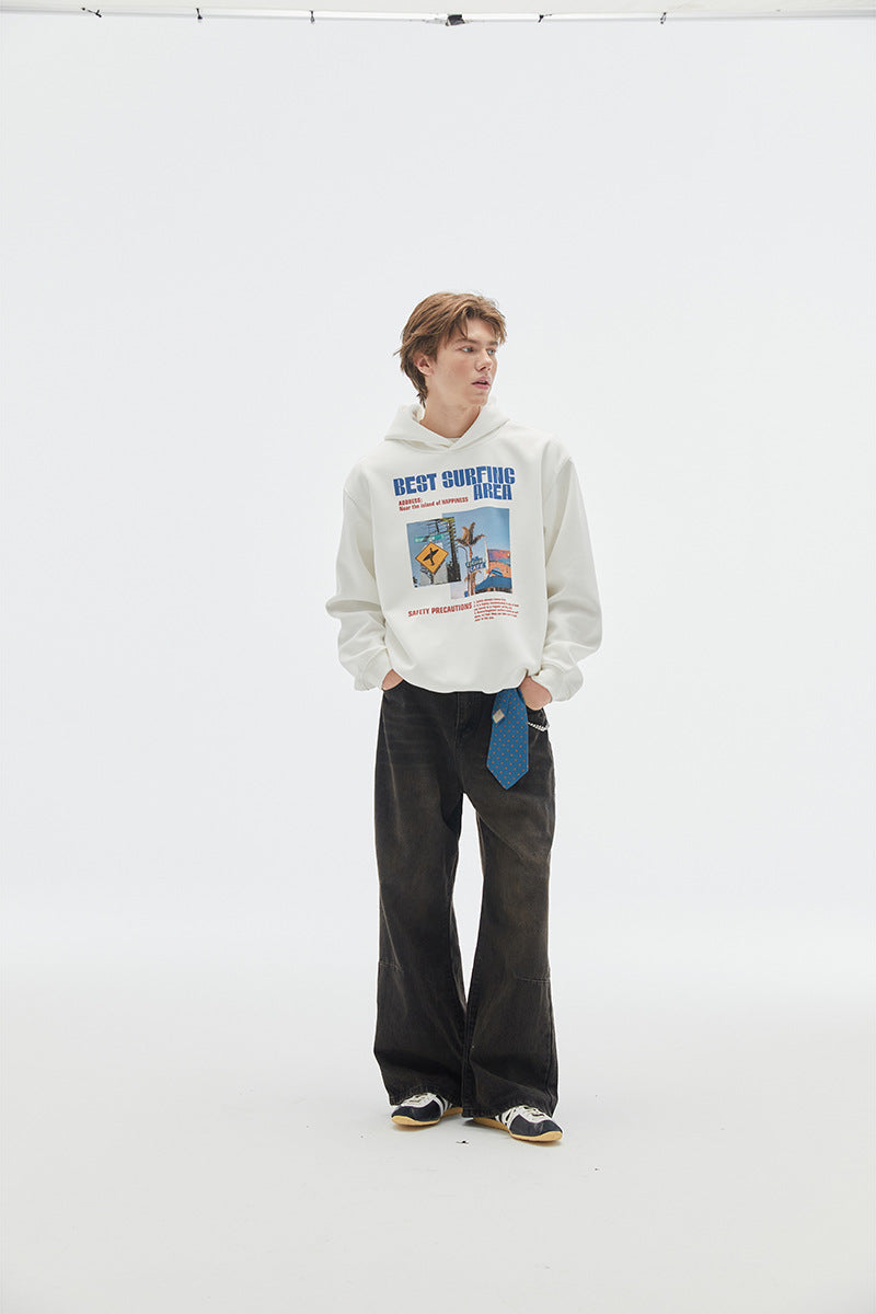 Sweat à capuche pour la meilleure zone de surf