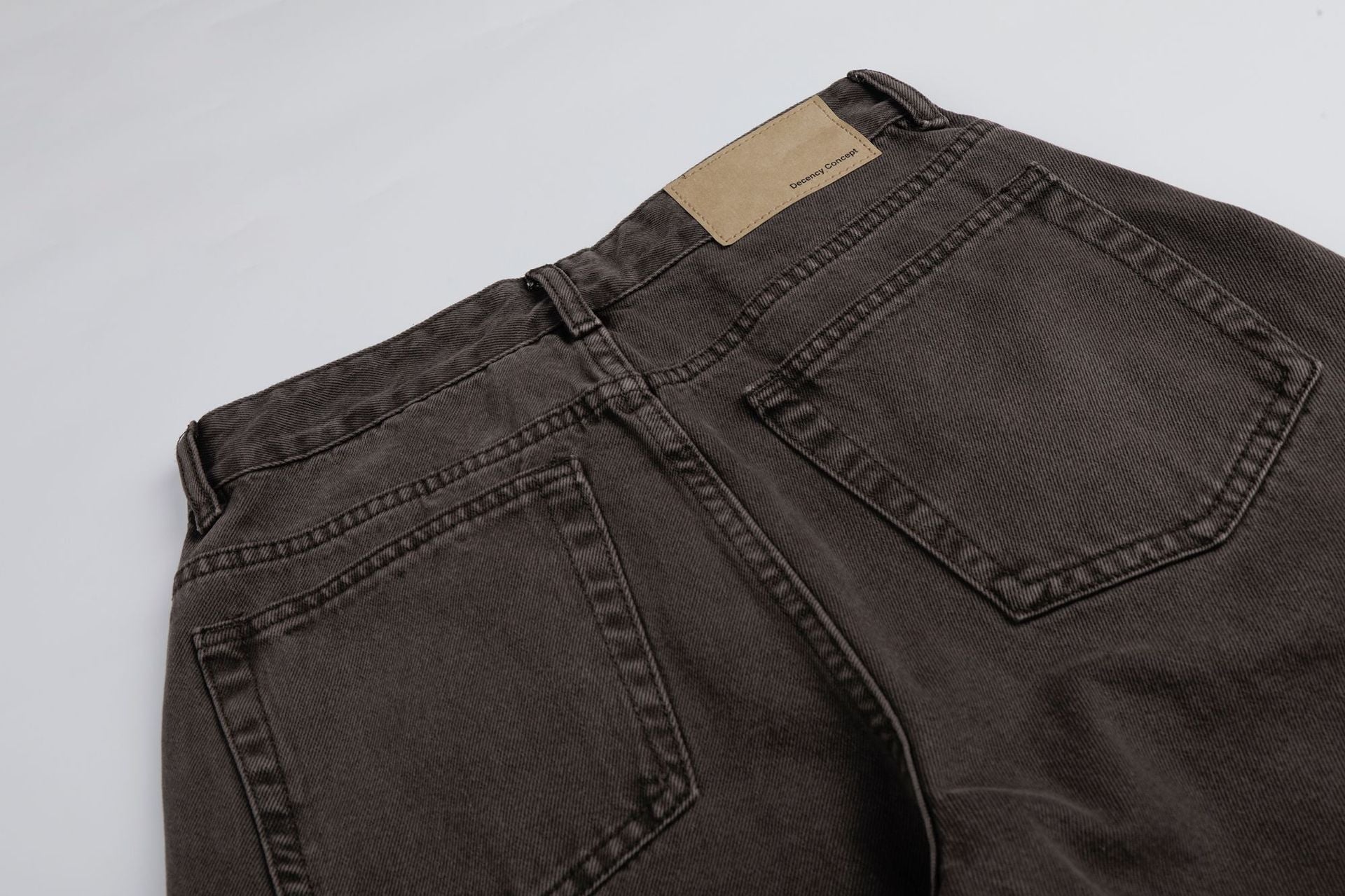 Washed Fade Wide Leg Denim Jeans