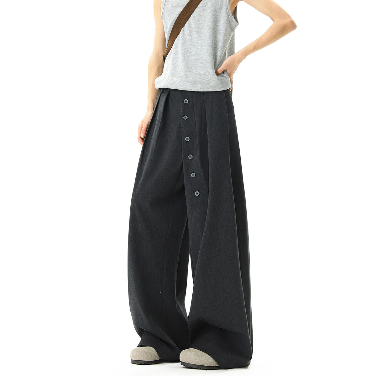 High Street Trendy Drape Yamamoto Pants
