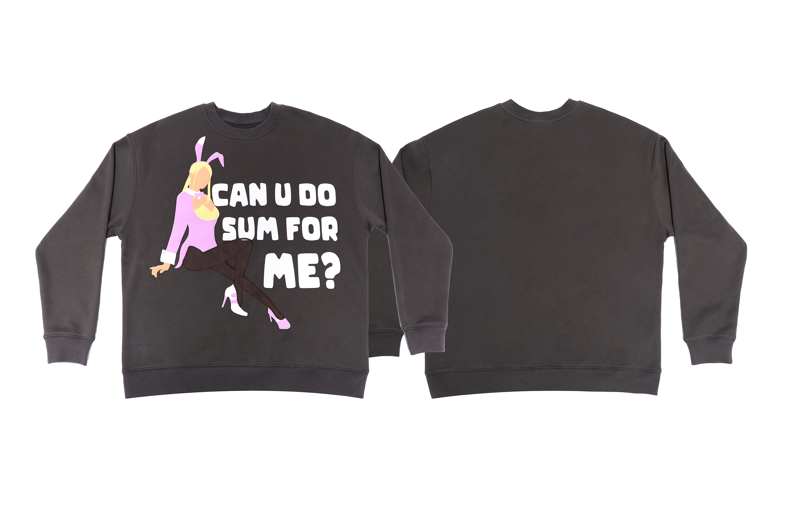 Graphic Print Heavyweight Sweatshirt