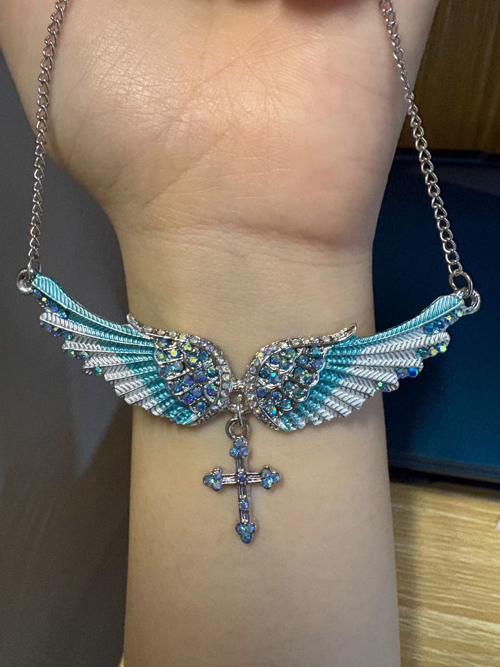 Collier vintage Ailes des Anges