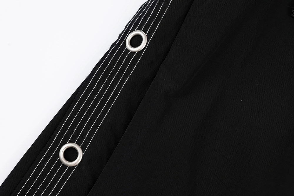 Belted Loose Flare Sweatpants