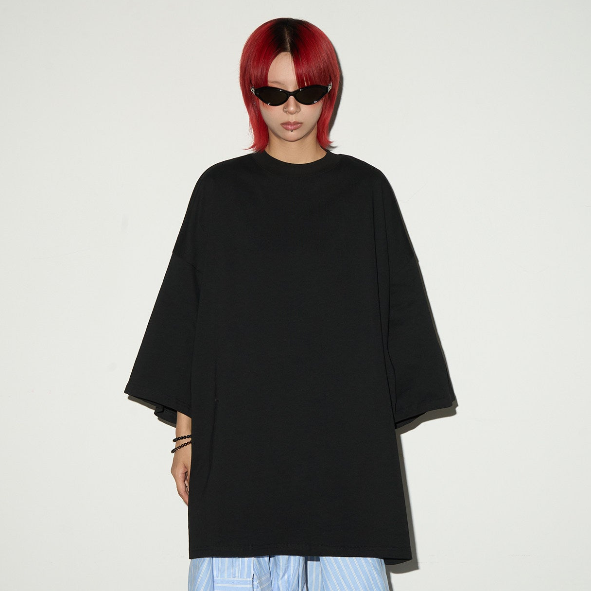 Oversize Longline Short Sleeve T-Shirt