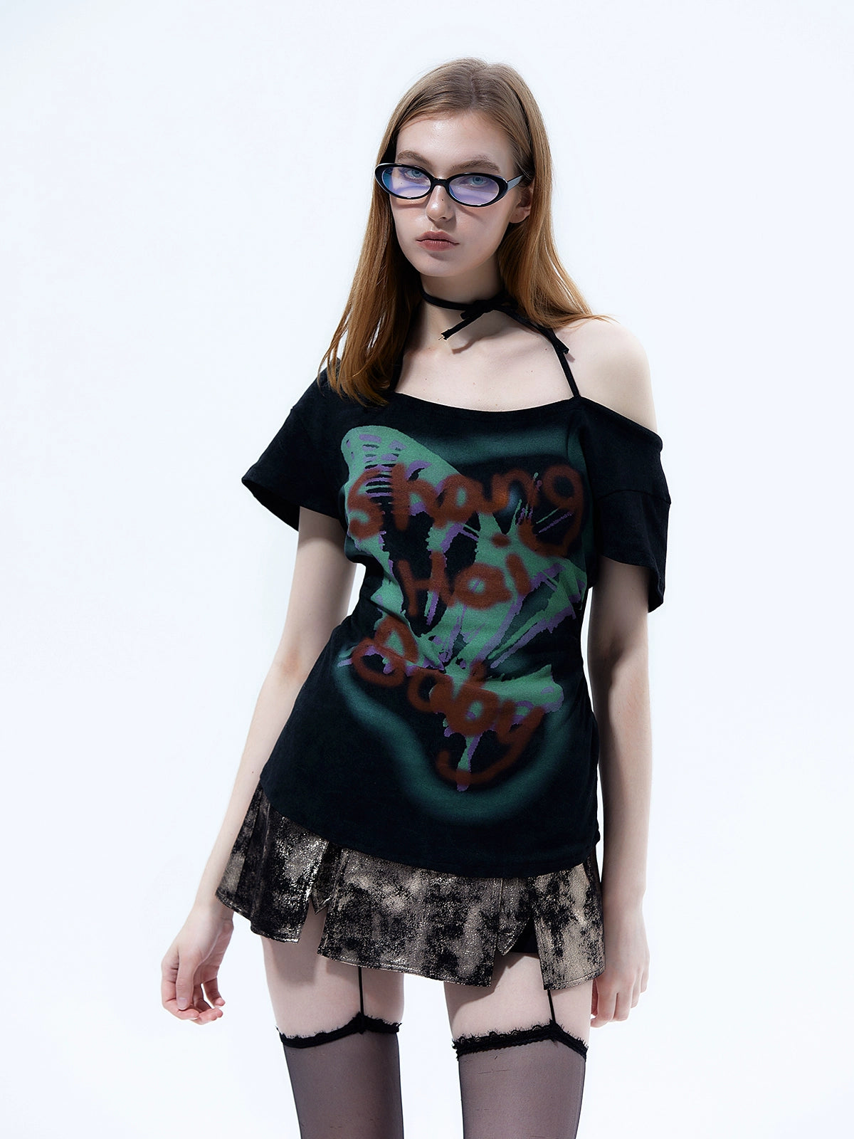 Y2K Skaro Straight T-Shirt