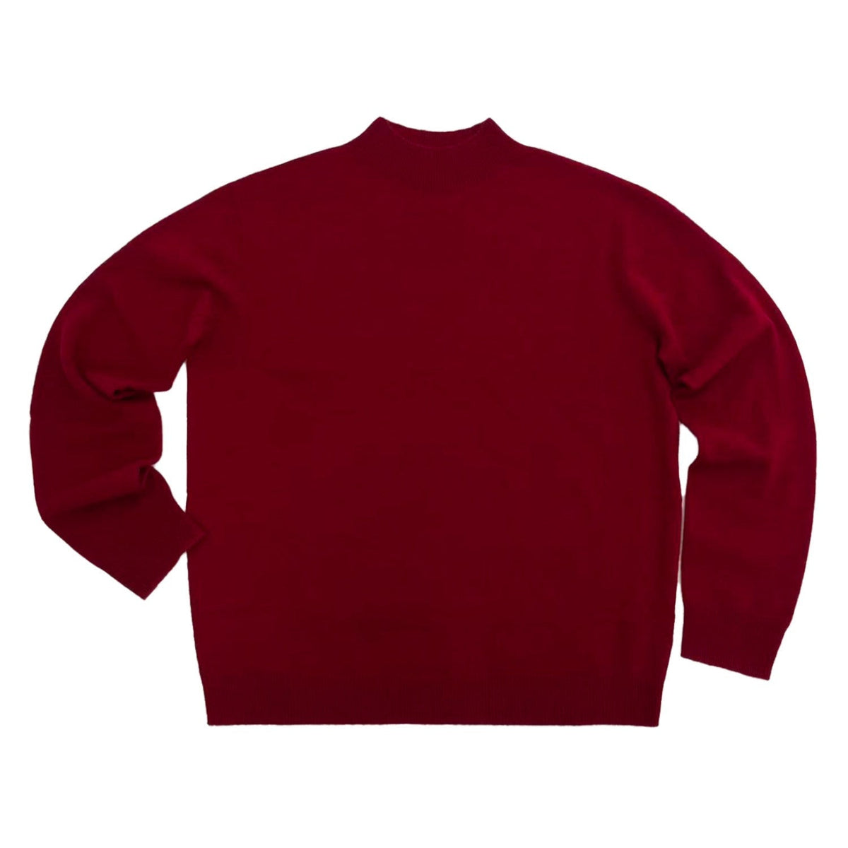 Bottle Neck Oversize Knit Sweater