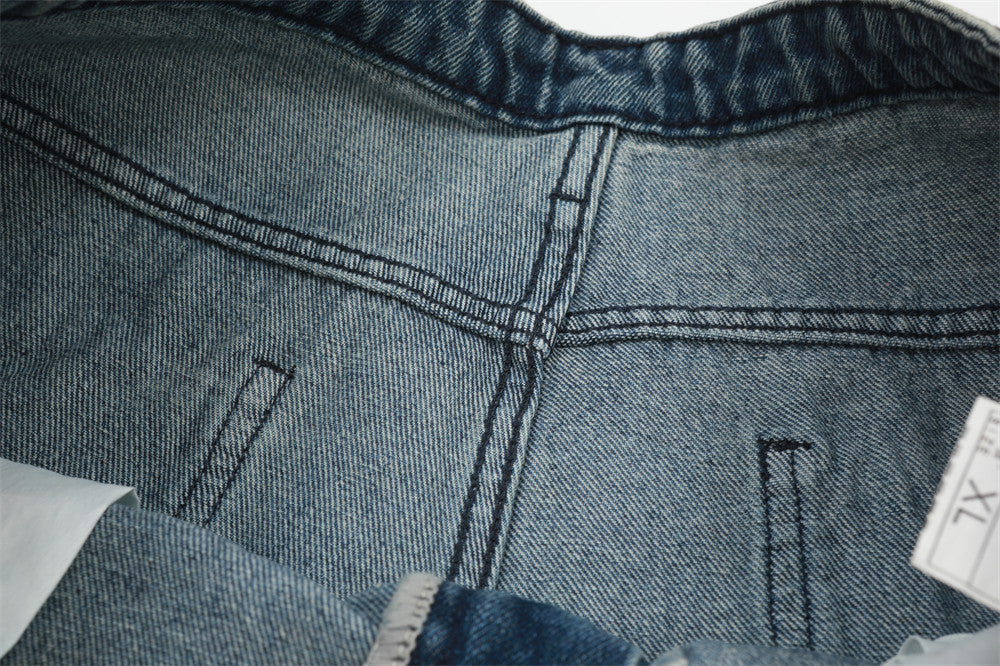 Wasteland Numbers Printed Work Jeans