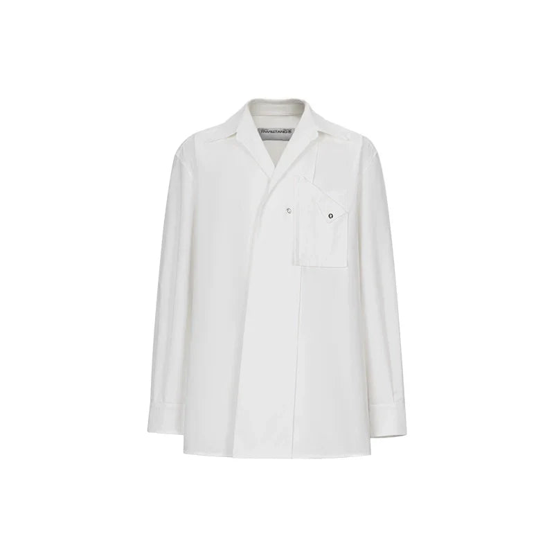 3D Structure Long Sleeve Shirt