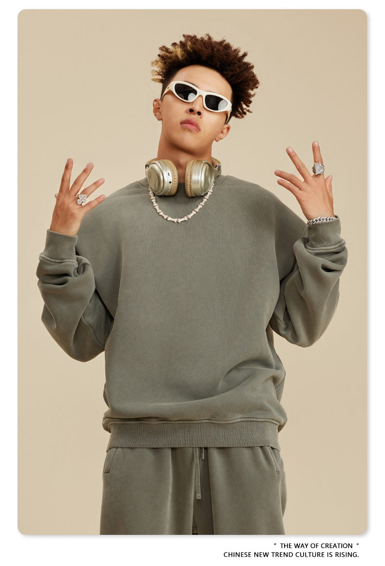 Oversize Washed Sweatshirt