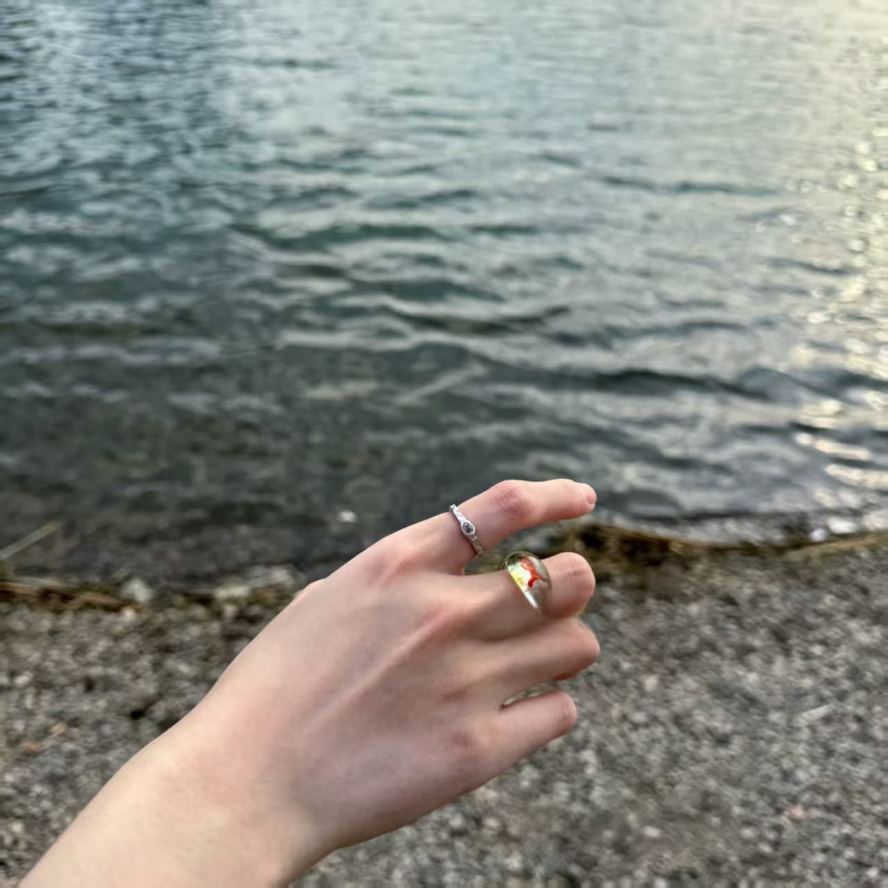 Y2K Fish Summer Ring