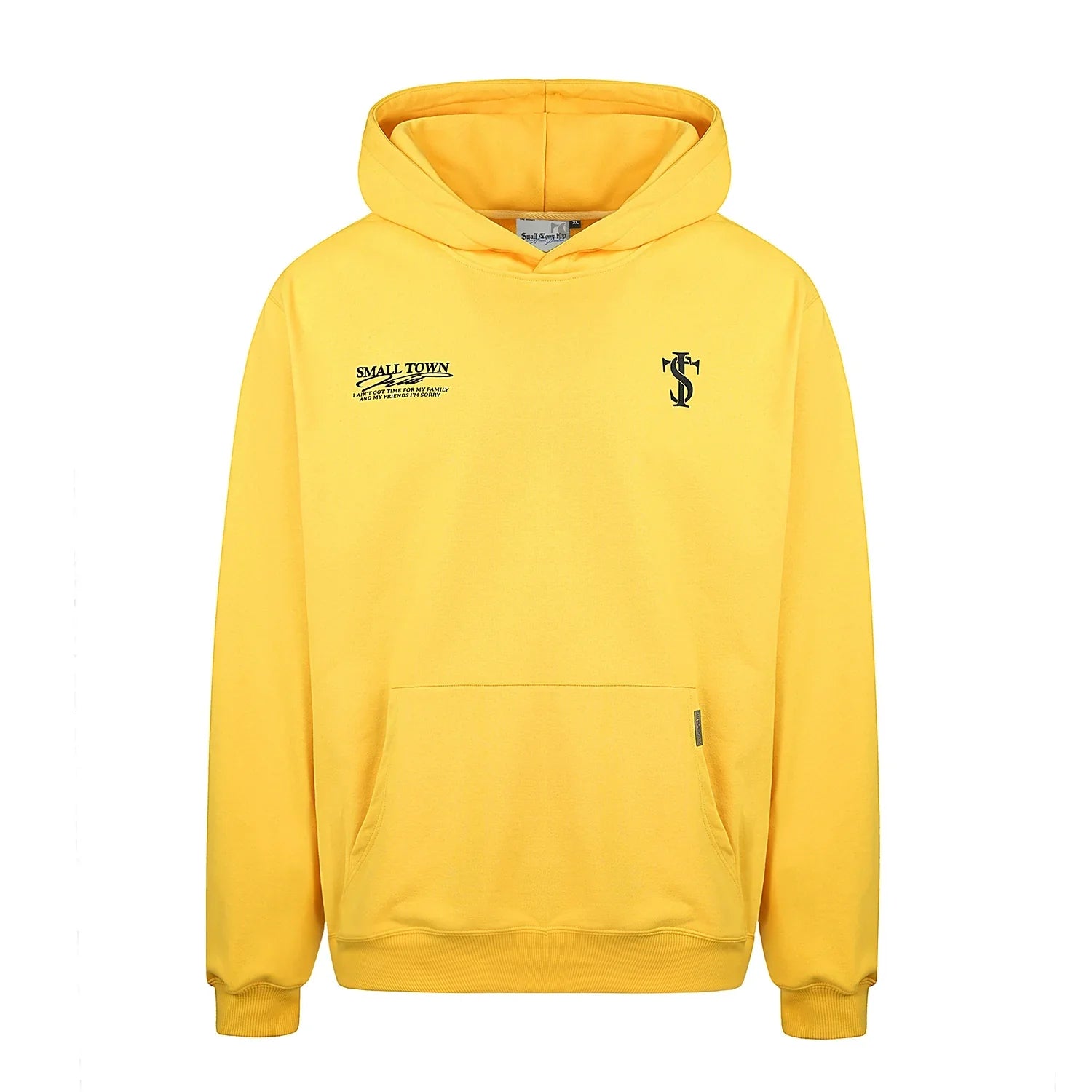 Typography Graphic Pullover Hoodie