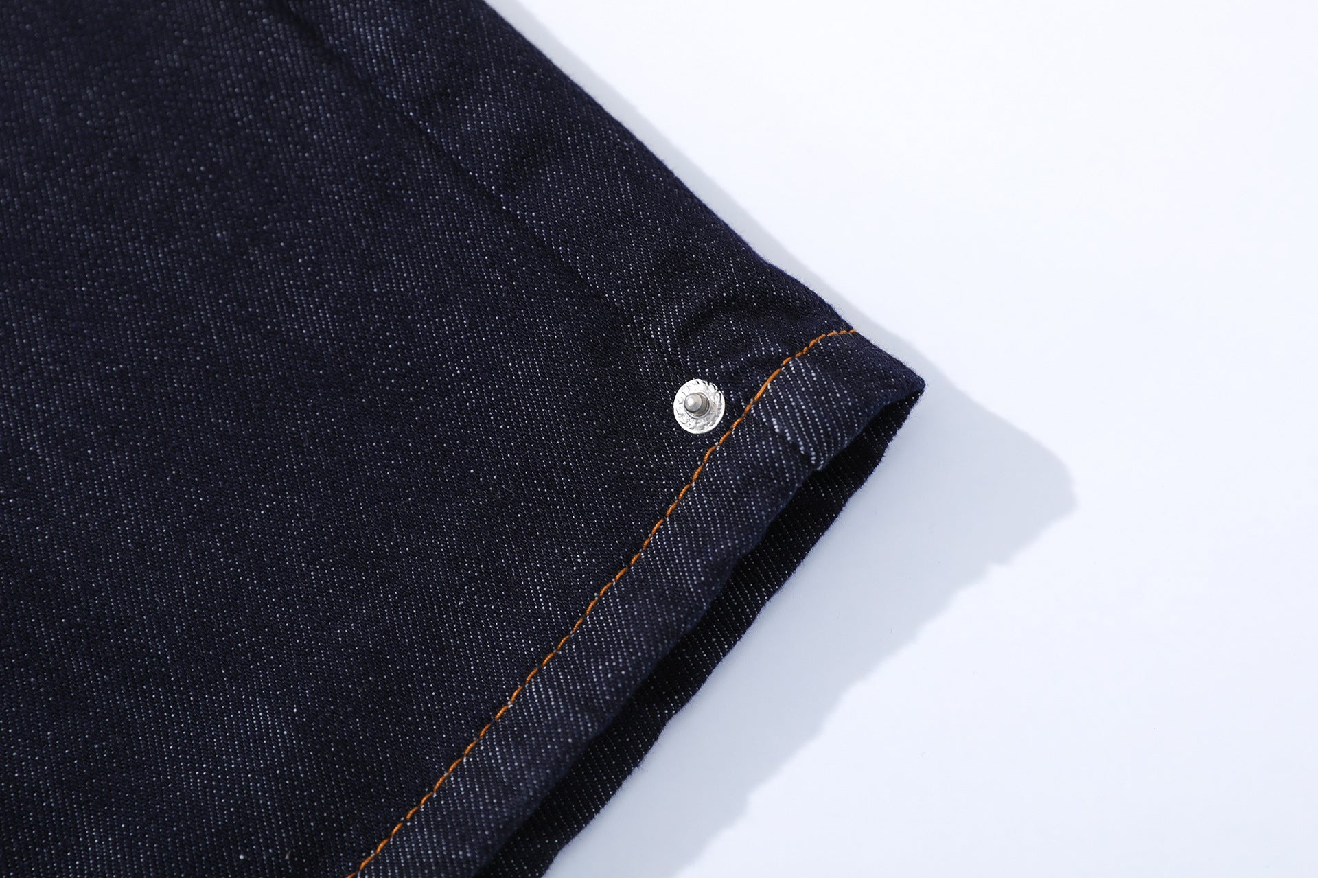 Double Waist Wide Leg Cropped Denim Jort