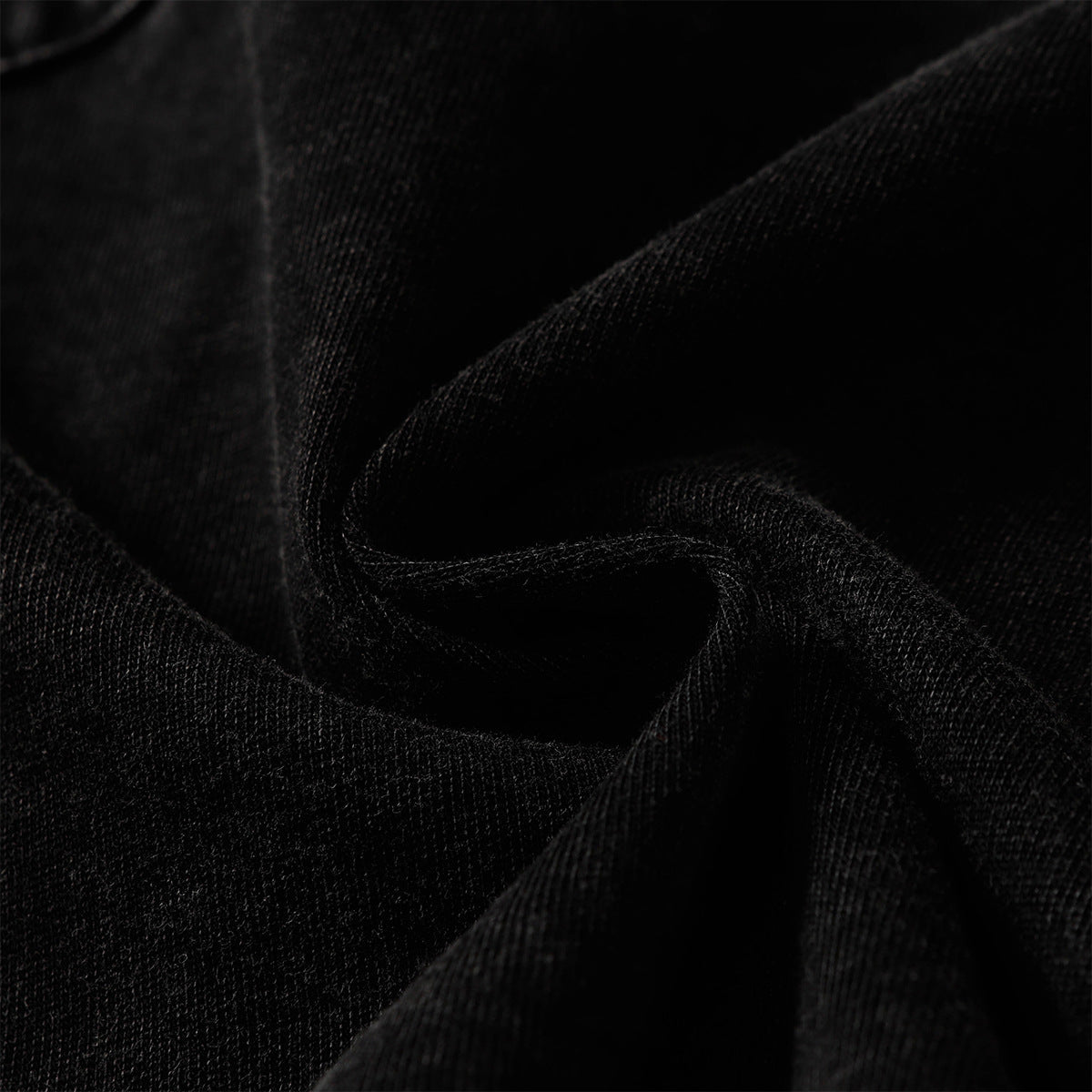 Heavy Washed Fade Stitching Short Sleeve T-Shirt