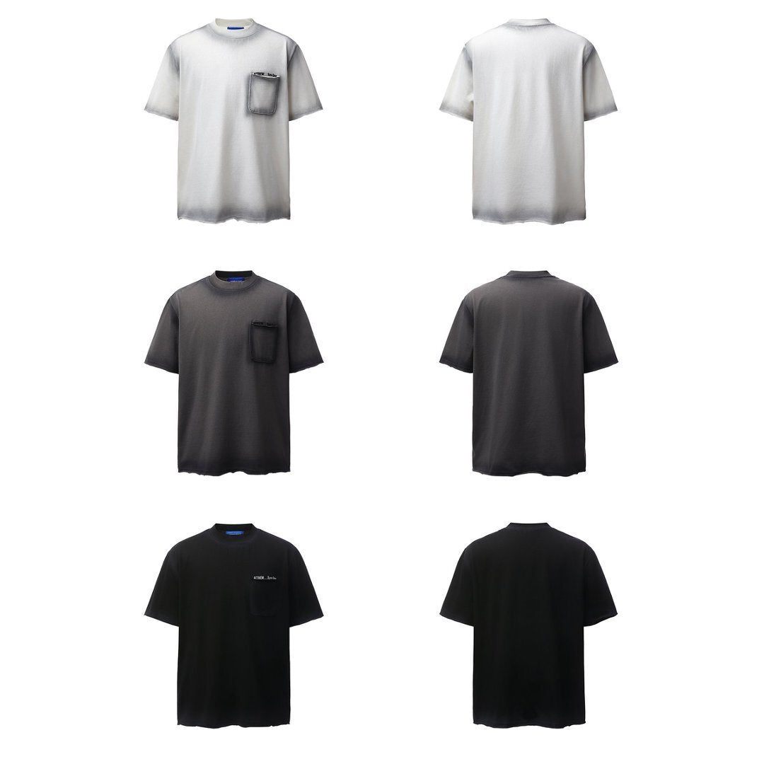 Heavyweight Dirty-Dye Oversize Short Sleeve T-Shirt